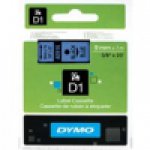 Dymo taśma do drukarek etykiet, D1 40916 | 9mm x 7m | czarny / niebieski