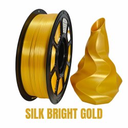 Filament NR-070 / PLA+ SILK BRIGHT GOLD