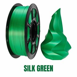 Filament NR-075 / PLA+ SILK GREEN 1,75mm