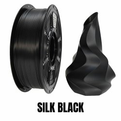 Filament NR-076 / PLA+ SILK BLACK 1,75mm