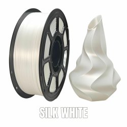Filament NR-077 / PLA+ SILK WHITE 1,75mm