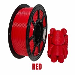 Filament NR-087 / PLA+ RED 1,75mm 1KG