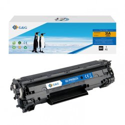 G&G kompatybilny toner z HP CE285A, CB435A, CB436A, CE278A, Canon CRG128, 7, NT-PH435LCU, black, 3000s