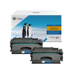 G&G kompatybilny toner z HP CE505X, CF280X, Canon CRG719H, NT-PH505XCU, HP 05X, black, 6500s, EOL