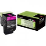 Kaseta z tonerem Lexmark 802HM do CX-410/510 | zwrotny | 3 000 str. |