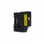 Taśma, Dymo, D1, Czarny, na, Żółtym, 6mm, x, 7m, LM100,, LM100+,, LM200,, LM300,, LM400,, LM420P,, LM350,, LM350D,, LM360D,, LM450D,, LM260P,, LM120P,, LM500TS,, LM160,, LM210D,, LM280,, LM150,, LM220
