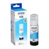 Tusz Epson 106  EcoTank do  L7160/L7180 | 70 ml | cyan