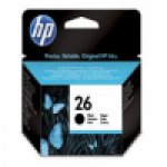 Tusz HP 26 do Deskjet 500/540/560, Deskwriter 550, Officejet 350c | black