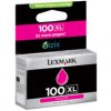 Tusz Lexmark 100XL do S-305/405/409, Pro 705/805 | zwrotny | magenta