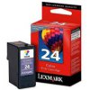 Tusz Lexmark 24 do X-3530/3550/4530/4550 | zwrotny | blister B | CMY