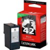 Tusz Lexmark 42 do Z1520, X-4850/6570/9570 | zwrotny | black