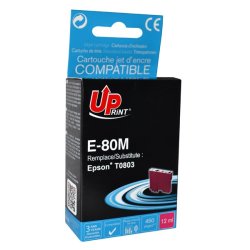 UPrint kompatybilny ink / tusz z C13T08034011, E-80M, magenta, 11ml
