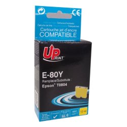 UPrint kompatybilny ink / tusz z C13T08044011, E-80Y, yellow, 11ml