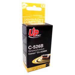 UPrint kompatybilny ink / tusz z CLI526BK, C-526B, black, 10ml, z chipem