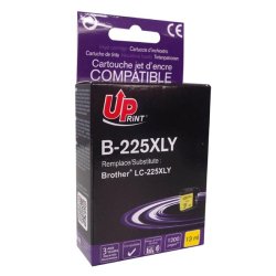 UPrint kompatybilny ink / tusz z LC-225XLY, B-225XLY, yellow, 1200s, 13ml