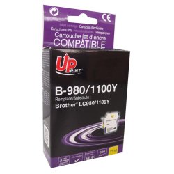 UPrint kompatybilny ink / tusz z LC-980Y, B-980Y, yellow, 12ml