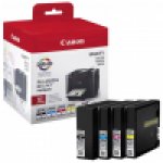 Zestaw czterech  tuszy Canon  PGI2500XL do MB-5050/5350 bk 70,9 ml ,kol 3x19,3ml