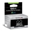 Zestaw dwóch tuszy Lexmark 100XL do Pro 805/709/901/905 | black