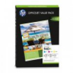 Zestaw tuszy HP 940XL + 100ark. papier Brochure Value Pack do OJ 8000/8500 | CMY